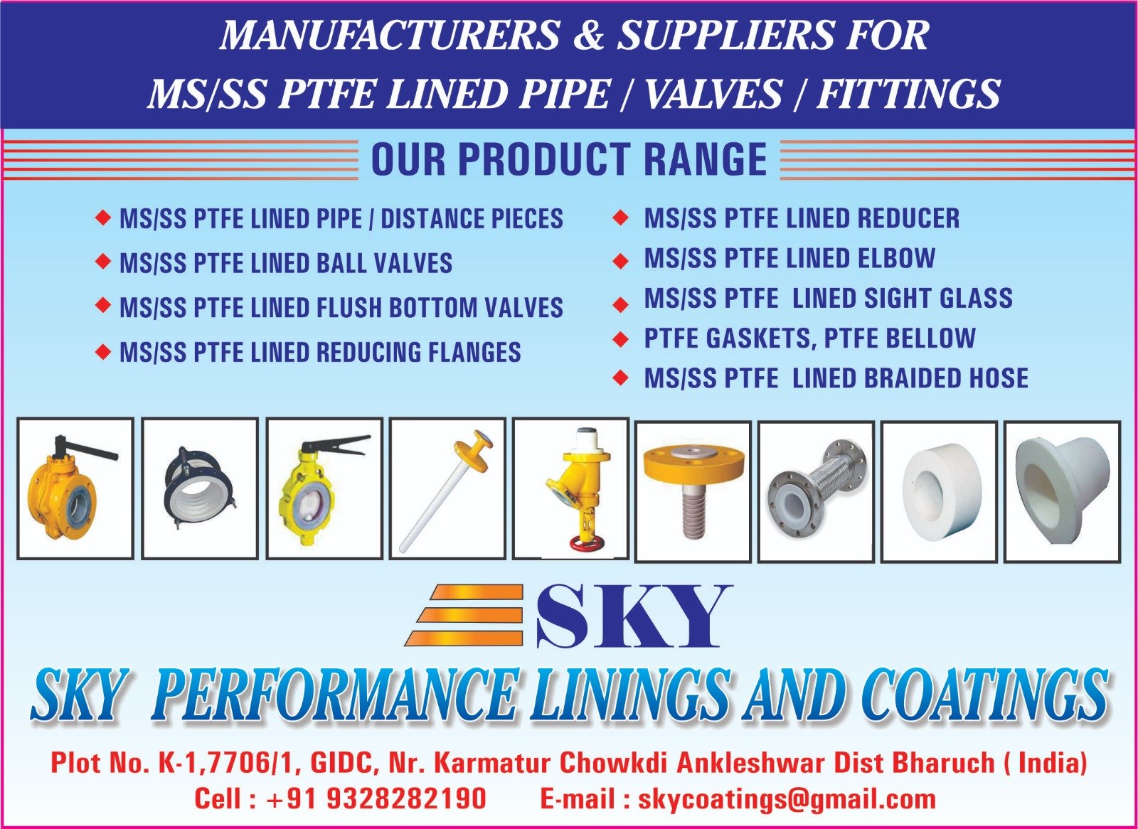 Image for Sky Performance Lining And Coatings